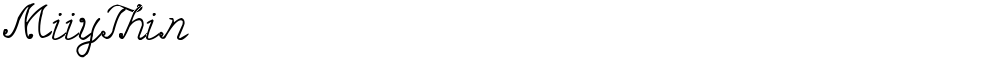 MiiyThin