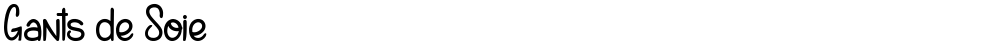 Gants de Soie 