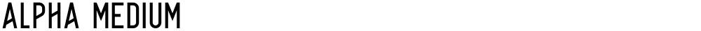 Alpha Medium