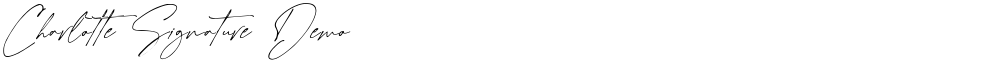 Charlotte Signature Demo