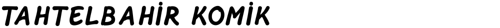 Tahtelbahir komik