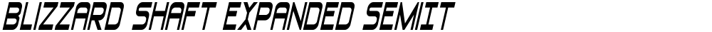 Blizzard Shaft Expanded SemiIt