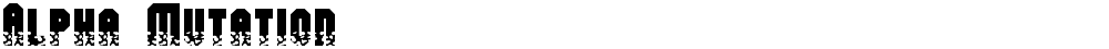 Alpha Mutation