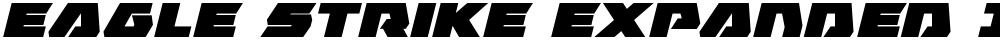 Eagle Strike Expanded Italic