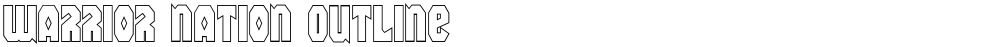 Warrior Nation Outline