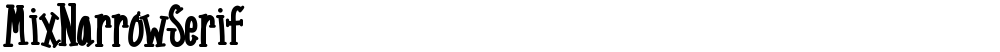 MixNarrowSerif