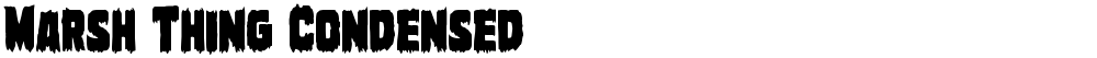 Marsh Thing Condensed