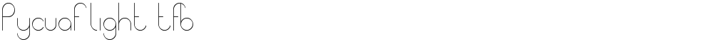 Pycuaf light tfb
