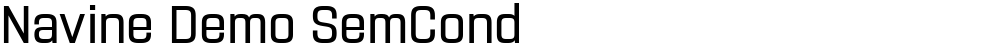 Navine Demo SemCond