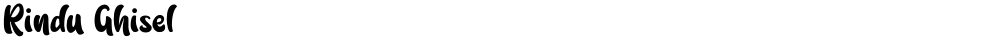 Rindu Ghisel
