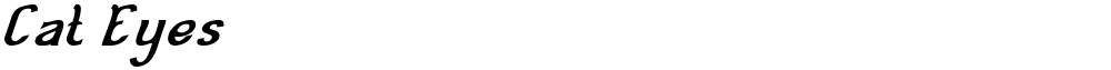 Cat Eyes