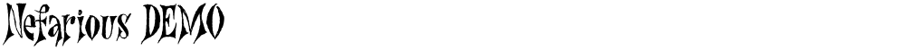 Nefarious DEMO