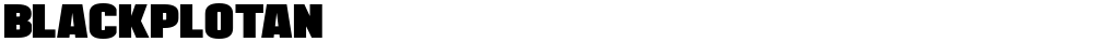 BLACKPLOTAN