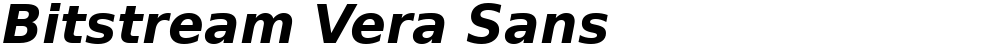 Bitstream Vera Sans