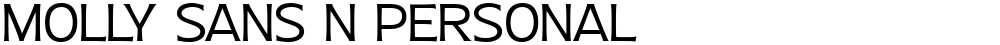 Molly Sans N PERSONAL