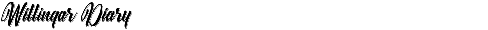 Willingar Diary