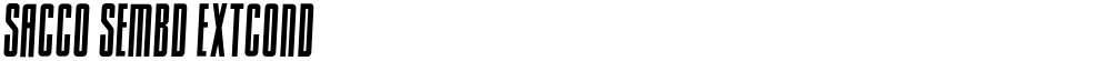 Sacco SemBd ExtCond