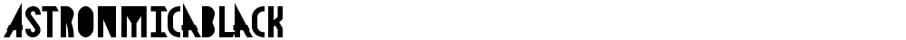 AstronmicaBlack