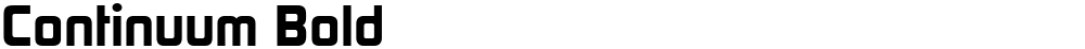 Continuum Bold
