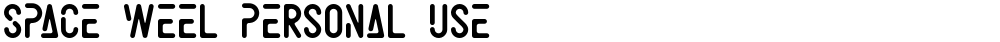 Space Weel Personal Use