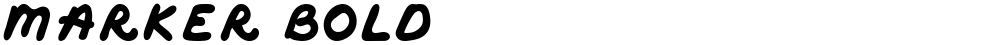Marker Bold