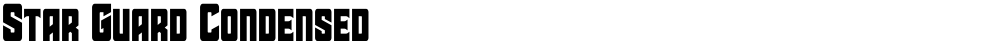 Star Guard Condensed
