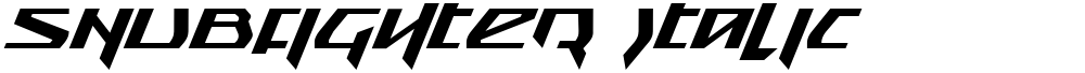 Snubfighter Italic