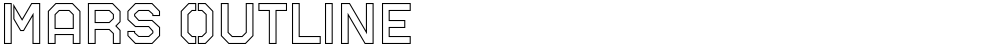 Mars Outline