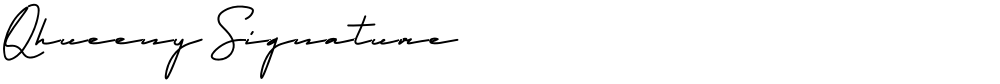 Qhueeny Signature