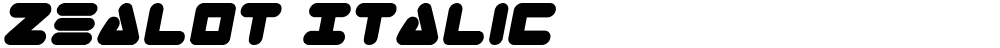 Zealot Italic