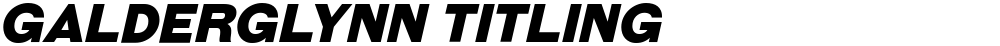 Galderglynn Titling