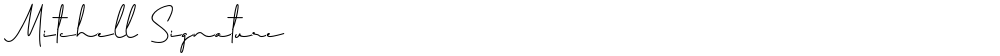 Mitchell Signature