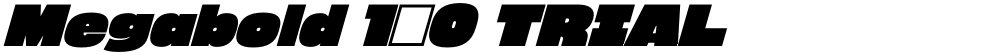 Megabold 1.0 TRIAL