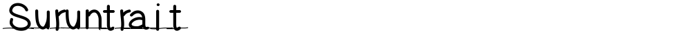 Suruntrait