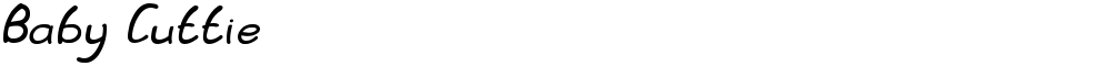 Baby Cuttie