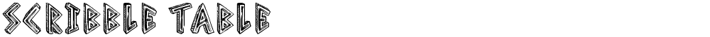 Scribble Table