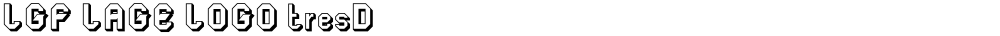 LGF LAGE LOGO tresD