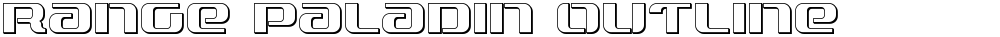 Range Paladin Outline
