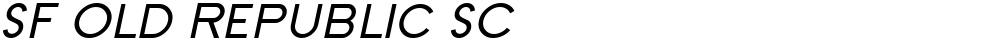 SF Old Republic SC