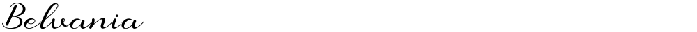 Belvania