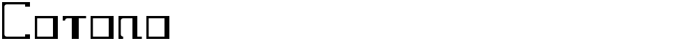 Cotono