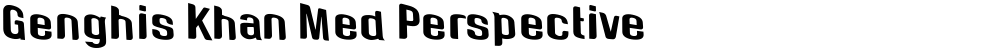 Genghis Khan Med Perspective