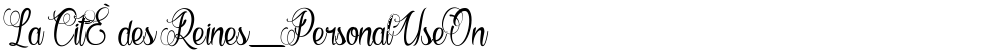 La CitÈ des Reines_PersonalUseOnly