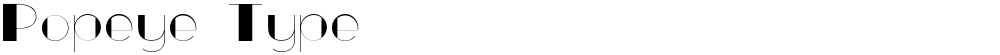 Popeye Type