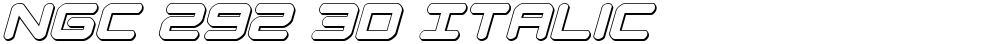 NGC 292 3D Italic