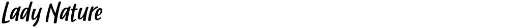 Lady Nature