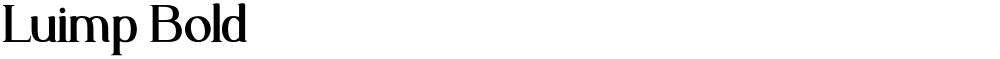 Luimp Bold