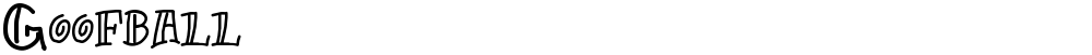 Goofball
