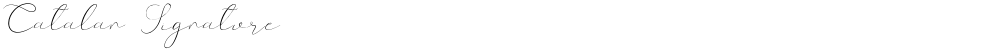 Catalan Signature