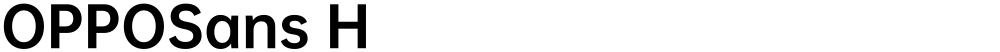 OPPOSans H
